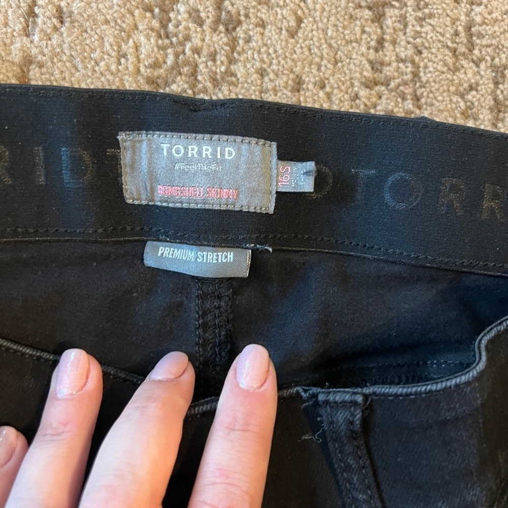 Torrid Black Premium Stretch Pants